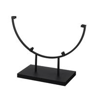 Apvalus metalinis stendas vitražo meno lėkštei ir apvalių kūrinių laikiklis. Idealiai tinka namų ir biuro dekoravimui. 10 inch