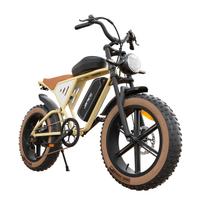 JANSNO X70 20'' Elektrinis dviratis Galia 750W Dvi baterijos 48V34Ah Nuvažiuojamas atstumas 80km Greitis 48KM/H Elektrinis dviratis X70 Yellow 48V34Ah 750W geltona