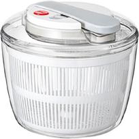 Vegetable Lettuce Leaf Dehydrator with Lid Large Capacity Basket Easy Press Salad Spinner for Kitchen  Use balta