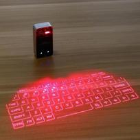 Virtuali lazerinė klaviatūra „Bluetooth“ belaidžio projektoriaus telefono klaviatūra, skirta kompiuteriui „iPhone Pad“ nešiojamam kompiuteriui su pelės funkcija