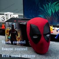 Tušas Deadpool Mobilus Akies Elektroninis Deadpool Darbalaukio Dekoracija 1:1 Nuotolinio valdymo pultelis Cosplay modelio kaukė Suaugusiųjų Vaikų dovana
