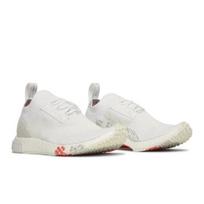 adidas Moteriški NMD_Racer Primeknit Balti CQ2033 EU 36.5 skaisčiai raudona su oranžiniu atspalviu/balta