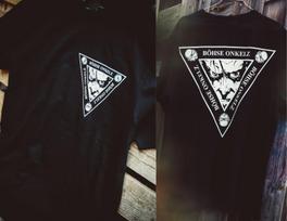 Vokiečių roko grupė Böhse Onkelz Ehasst Verdammt Vergöttert II Periferinis Laisvas Dydžio Dydžio Medvilniniai Marškinėliai 40 Metų T-shirt 4XL