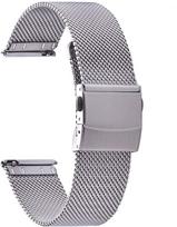 Quick Release Milanese Stainless Steel Watch Strap for Men - Available in 14-24mm Sizes 18mm sidabras