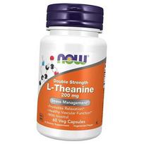 L-Theanine Double Strength, L-Theanine 200, Now Foods 60 veg caps (27128026) 60vcaps