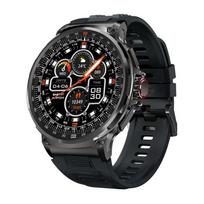 Naujiena, skirta „Huawei Samsung“ GPS sekimo išmaniesiems laikrodžiams „Men Ultra HD AMOLED Max“ ekranas, 1,85 colio 710 mah „Hear Trate BT Call“ NFC išmanusis laikrodis juoda