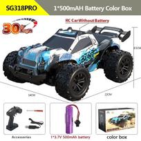 2024 Naujas SG318 PRO 1:20 Scale RC Car 30km/h High Speed ​​RC Cars Žaislai suaugusiems ir vaikams Nuotolinio valdymo automobiliai 2,4G Off Road Monster Truck žaislas Dovana 1 Battery balta