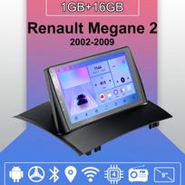 Android Carplay automobilinis radijas, skirtas Renault Megane 2 2002-2009 daugialypės terpės grotuvo galvos blokas Stereo GPS navigacija BT WIFI 2+32GB 1+16GB