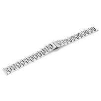 Drugelio Sagtis Nerūdijančio Plieno Laikrodžio Apyrankės Pakeitimas Reguliuojamo Ilgio Laikrodžio Juosta 12mm   0.5in 12mm