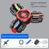 Pirštų galiukų giroskopiniai žaislai Metalinis išmanusis fidget spinneris Vyrams Suaugusiems Vaikams Stalo streso mažinimo Gimtadienio dovana MECHANINIAI ŠARVAI raudona