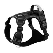 Anti-Pull Dog Harness for Large Dogs Labrador Golden Retriever Reflective No Pull Pet Vest GPS Tracker Compatible M juoda