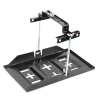 Akumuliatoriaus laikiklio dėklas tvirtinimo laikiklis prispaudimo spaustuko rinkinys automobilio priedas 27CM 19cm / 7.5in
