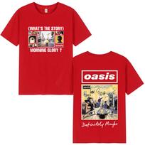 O-Oasis Marškinėliai Britų Roko Grupė Vintažinis Marškinėlis Vyriški Drabužiai Medvilniniai Kasdieniai Marškinėliai Trumpomis Rankovėmis Viršūnės Gatvės Mada Gerbėjų Dovana 3XL
