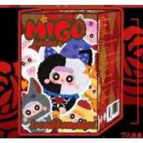 naujas migo Kūdikis Trys Išdykėliai Serija Vinilinė Aklas Dėžutė Veiksmo Figūrėlė Žaislas Kawaii Lėlės Paslapčių Dėžutė Vaikų Gimtadienio mergaitės Dovana