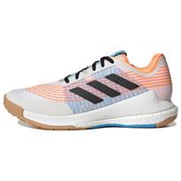 Adidas Crazyflight Balti Šviesiai Oranžiniai Moteriški Sportbačiai Debesėlių Baltumo Pagrindinės Juodos Spalvos GX3741 36