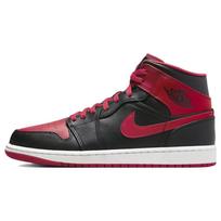 Air Jordan 1 Mid Alternate Bred Vyriški sportbačiai Juodi Ugnies Raudonumo Balti DQ8426-060 44.5