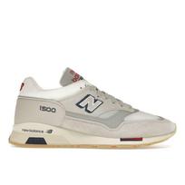 New Balance 1500 Pagaminta Anglijoje Vintage Sport Pack Unisex Sportbačiai Kreminės Spalvos Off-White Blanc-De-Blanc U1500VSW 38.5