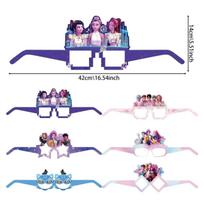 12 vnt. Kpop Medžiotojų Pusmaskių/akinių Rinkinys, Rekvizitai Helovinui, Vakarėliams ir Vaidmenų žaidimams Masks