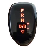 Kristalinė pavarų perjungimo rankenėlė, skirta VW Volkswagen Passat Golf Tiguan Skoda Octavia CC DSG pavarų perjungimo svirtis HeadBall LED šviesos priedai black