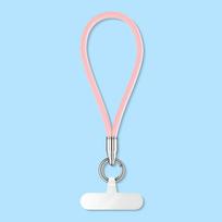 Durable Adjustable Phone Lanyard Wrist Strap 2-in-1 Short Hand Rope Woven Stylish Mobile Accessory for Men and Women