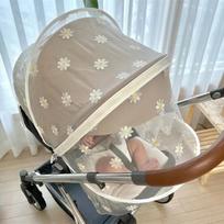 NAUJAS vasaros uodų tinklelis kūdikio vežimėliui, apsauginis tinklelis nuo uodų ir vabzdžių, saugus tinklelis kūdikiams, vežimėlio priedai