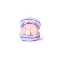 Creative Cute Animal Spit Bubble Burger Stress Relief Pinch Children's Toy Anti-stress Relief Squishy Toy Funny Vent Squeeze Toy violetinė
