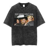 Britney Spears 90-ųjų bootleg vintažiniai skalbti oversized marškinėliai, unisex Y2K pop gerbėjų gatvės stiliaus marškinėliai, 100% medvilnės laisvalaikio trumpomis rankovėmis viršus M juoda