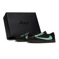 Travis Scott X Jordan Air Jordan 1 Vintage krepšinio bateliai unisex žemapadžiai Tiffany DM7866-202(Team80-S-BOX) 41
