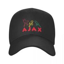 Ajax raidžių spaudos beisbolo kepuraitė Unisex moterims reguliuojama Amsterdamas futbolo tėčio kepurė Streetwear Snapback kepurės Trucker kepurės Adjustable Cap