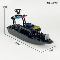 J089D greitaeigis kateris „Seawolf Patrul Boat“ Vaikų statybiniai blokai