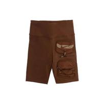 Nike X Travis Scott SS22 Vienspalvės Kelių Kišenių Treniruočių Šortai Vyriškos Kelnės Ruda DM1292-212 M brown