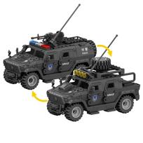 Antrojo pasaulinio karo armijos kariškiai SWAT šarvuočių figūrėlės Modeliai Statybiniai blokai Plytos Vaikų žaislai Dovana