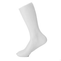Stovintis vyriškų pėdų manekenas, kojinių eksponavimo pėda, žaislai, daugkartinio naudojimo, nešiojamas tempiklis vitrinai, parduotuvei Male Right Foot_White