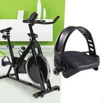 1 pora treniruoklių dviračio pedalų su 9/16 colio arba 1/2 colio stacionariu kūno rengybos pedalu Short 12.7mm spindle