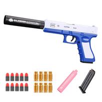 Glocks Soft Bullet Guns 1911 Vaikų žaislas pistoletas berniukas B įvairiaspalvis
