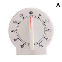 Mechaninis laikrodis laikmatis 60 minučių virtuvės laikmatis Kepimo reikmenys Skaitliukas priminimas Maisto gaminimas Ti U4J8 White-1pcs