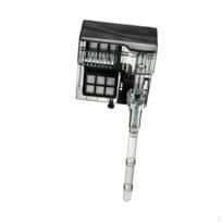 Akvariumo filtras 3 viename Sieninis Nešiojamas Kabinamas Krioklio Filtravimas 8W gray
