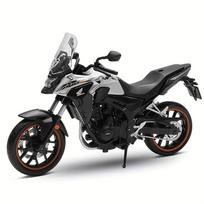 Simuliacija 1/12 Lydinio HONDA CB400X Motociklo Modelis Jaunuolio Žaislinis Automobilis Ornamentas Traukiamas Atgal Automobilio Modelis Berniuko Žaislas Gimtadienio Dovana 1/12-Size:17.3*7*11cm balta