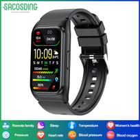 SACOSDING Smart Watch Men Health Fitness Tracker Išmanioji apyrankė, nešiojama keliais sporto režimais IP68 vandeniui atsparus išmanusis laikrodis