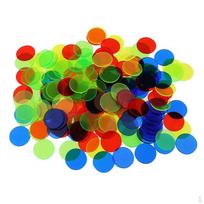 300 vnt. Profesionalūs skaičiavimo bingo žetonai žymekliai žaidimo kortelėms suaugusiųjų vakarėliui 300pcs Mixed Color