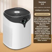 Išmanus oro valytuvas namams, ozono oro valytuvas su HEPA filtru, pašalina formaldehidą, dūmus, kvapus, naminių gyvūnų pleiskanas, stalinis oro valytuvas Air Purifier 2.0