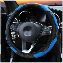 Universalus odinis automobilio vairo dangtelis, skirtas Toyota Corolla Yaris Auris CHR Camry Prius RAV4 Highlander Anti-Slip Dulkėms atsparus