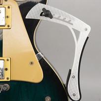 Elektrinės gitaros kojos atrama Laikiklis Akordų laikiklis Bosui Translucent