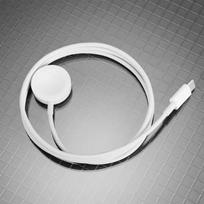 Magnetinis belaidis įkroviklis Apple Watch Series 10 9 8 7 6 Ultra 2 SE, greito įkrovimo kabelis, priedai iWatch 10 9 8 7 6 5 4 Type C balta