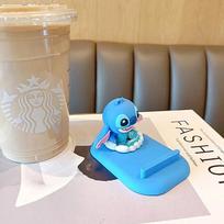 Miniso Lilo & Stitch MobiliojoTelefono Laikiklis Naktinio Stalo Darbo Stalo Laikiklis Mielas Animacinis Lėlės Daugiafunkcis Mobiliojo Telefono Papuošalas