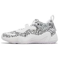 adidas D.O.N. 3 numeris GCA Creativity Vyriški sportbačiai Balta Debesų balta Pagrindinė juoda GW3648 45⅓