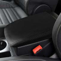 Volkswagen Touran L odinis porankio dėžutės dangtelis 2016-2018 m. modeliams - Apsaugantis nuo dulkių interjero modifikacijos kilimėlis juoda odos spalva