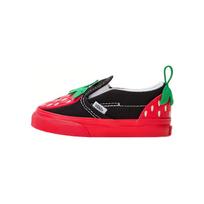 Vans Slip-On serijos sportiniai patogūs žemi vaikščiojimo batai Kūdikių batai Raudoni VN0005WHREB 26.5