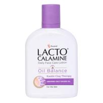 Lacto Calamine Riebalų Kontrolės Losjonas Riebiai Odai 120 ml Buteliukas Drėkinanti Veido Priežiūros Rinkinys