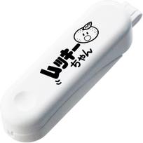 Nagao Made in Japan Mukki-chan Peeler, White, 9.8cm, Boxed, balta